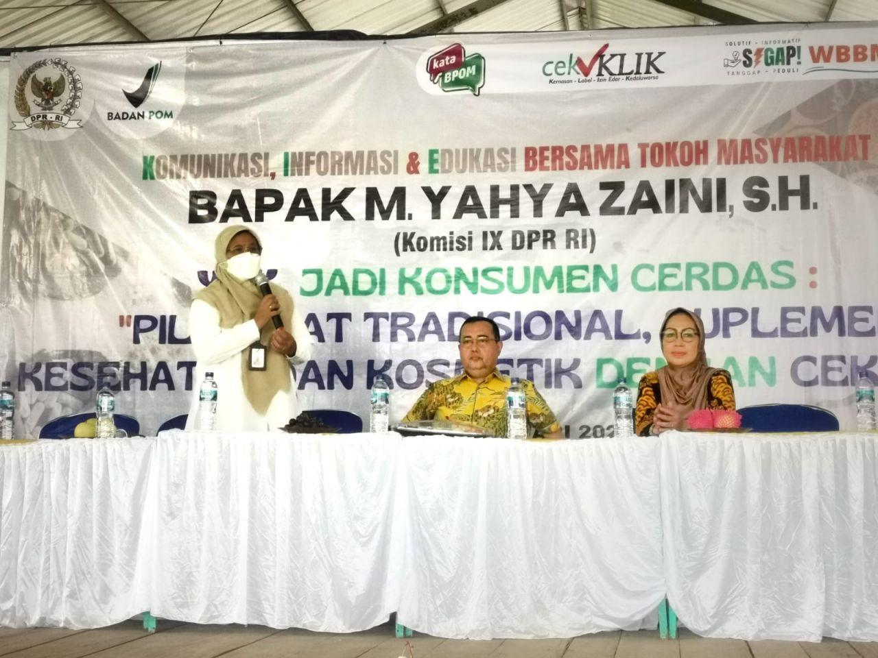 Yahya Zaini Ajak Konsumen Cek Ijin Edar  Sebelum Memilih Obat, Suplemen Kesehatan Dan Kosmetik