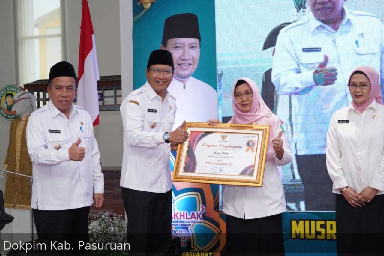 Top 5 Inovasi Pelayanan Publik Kabupaten Pasuruan Tahun 2023