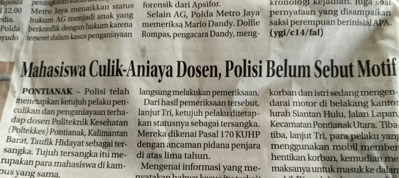Tugas Dosen Semakin Berat Saja!