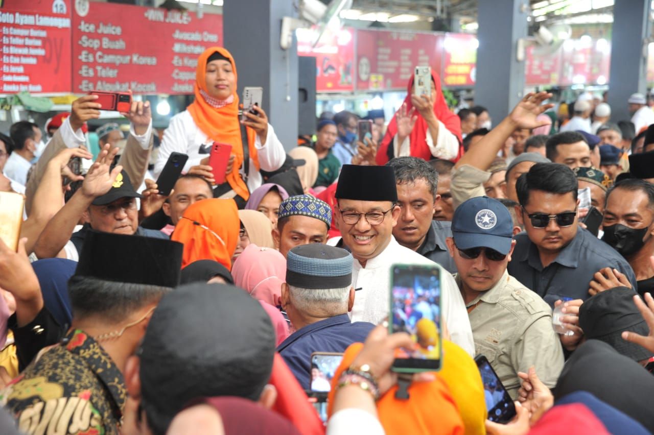 Datang ke Surabaya, Anies Diteriaki Presiden