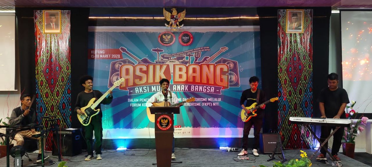 FKPT NTT Gelar ASIK BANG Perdana 2023, Cegah Terorisme Di Kalangan Anak Muda