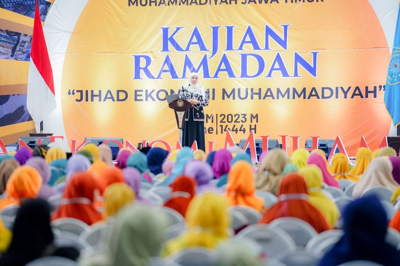 Gubernur Khofifah Ajak Muhammadiyah Jatim Dukung Indonesia Jadi Pusat Industri Halal Dunia
