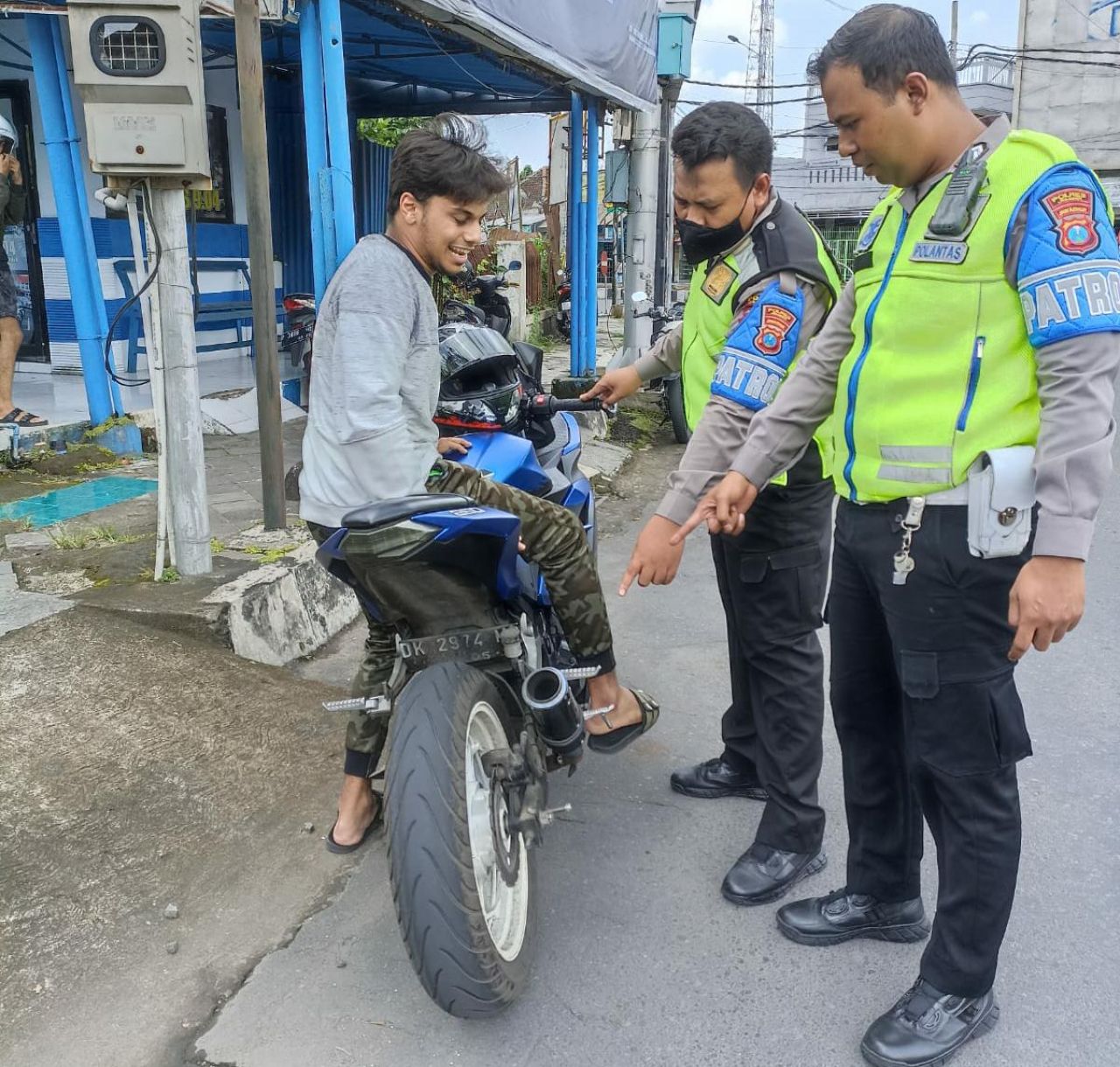 Wujudkan Zero Knalpot Brong, 63 Kendaraan Diamankan Saat Gelar Operasi