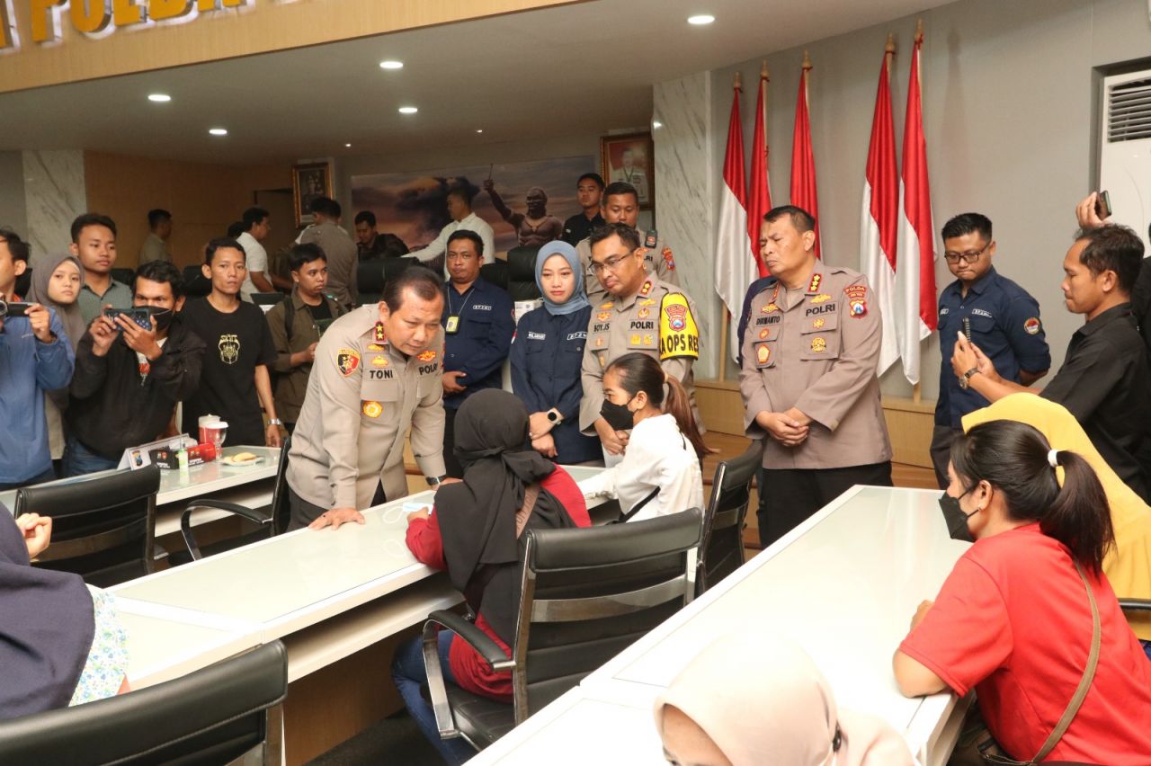 Penyelundupan Pekerja Migran Indonesia Asal NTB  Ke Timur Tengah Berhasil Digagalkan Polres Lumajang