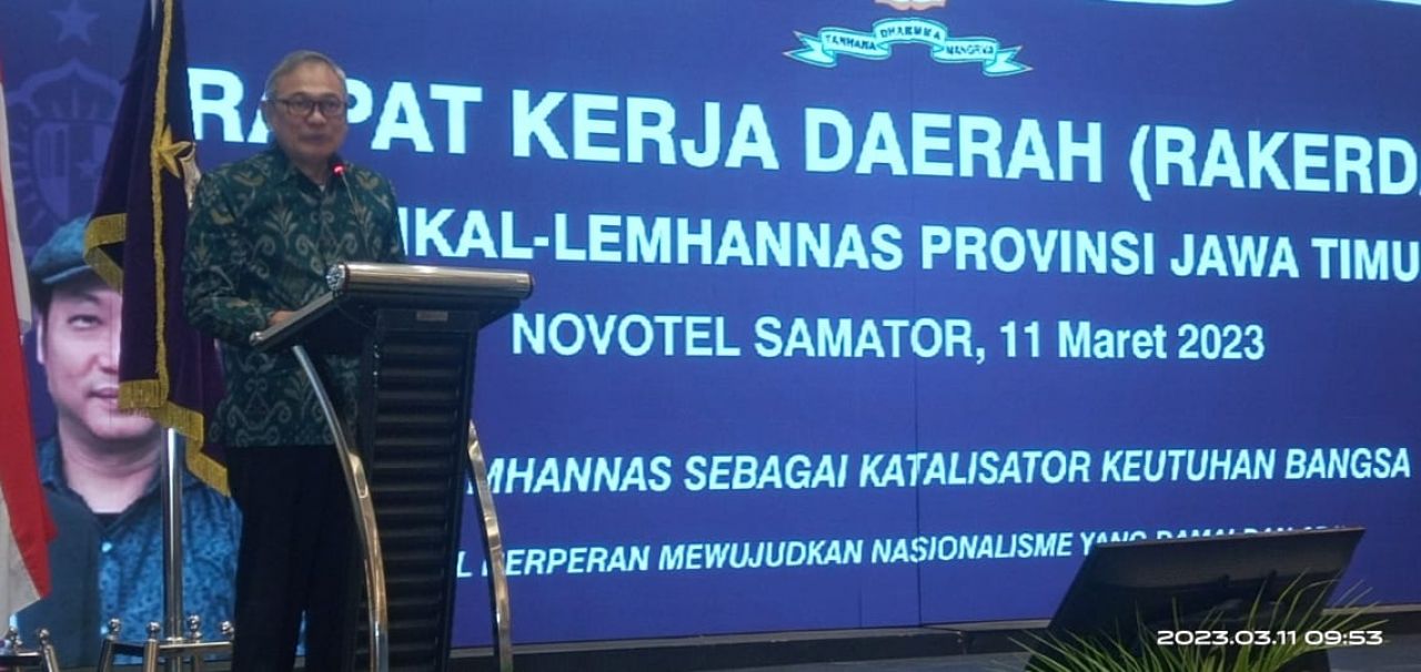 DPD IKAL Lemhannas Jatim Bahas Strategi Cegah Penyebaran Berita Atau Informasi Hoax