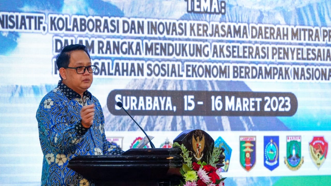 Sekdaprov Adhy Karyono Dorong Pertumbuhan Ekonomi Lewat Kerjasama  Antar Daerah