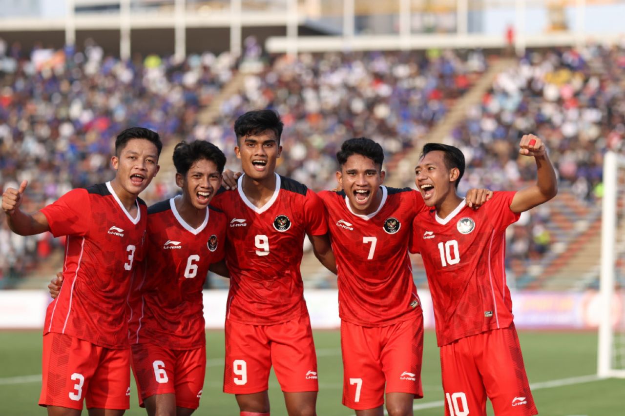 Adu Kemenangan SEA Games 2023, Indonesia Menang 3-0, Kamboja Menang 4-0