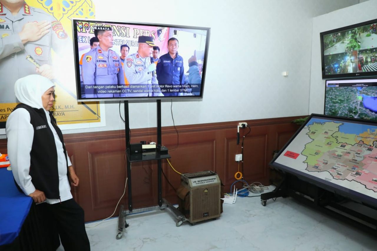 Gubernur Khofifah Pastikan Keamanan dan Kelancaran Arus Lalu Lintas Selama Libur Lebaran