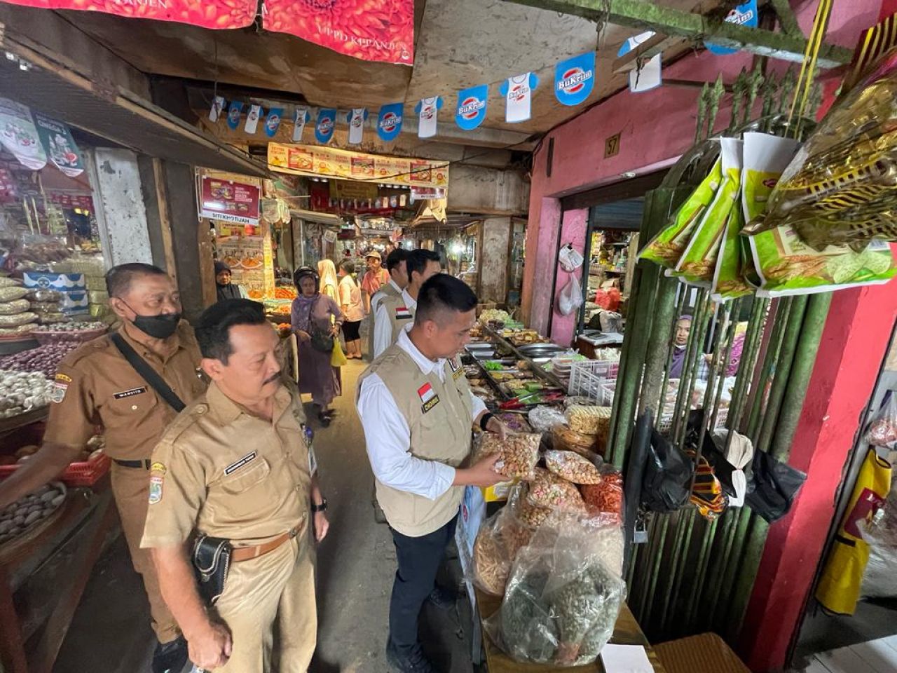 Satgas Pangan Polres Malang Cek Harga dan Stok Sembako Jelang Idul Fitri 1444 H