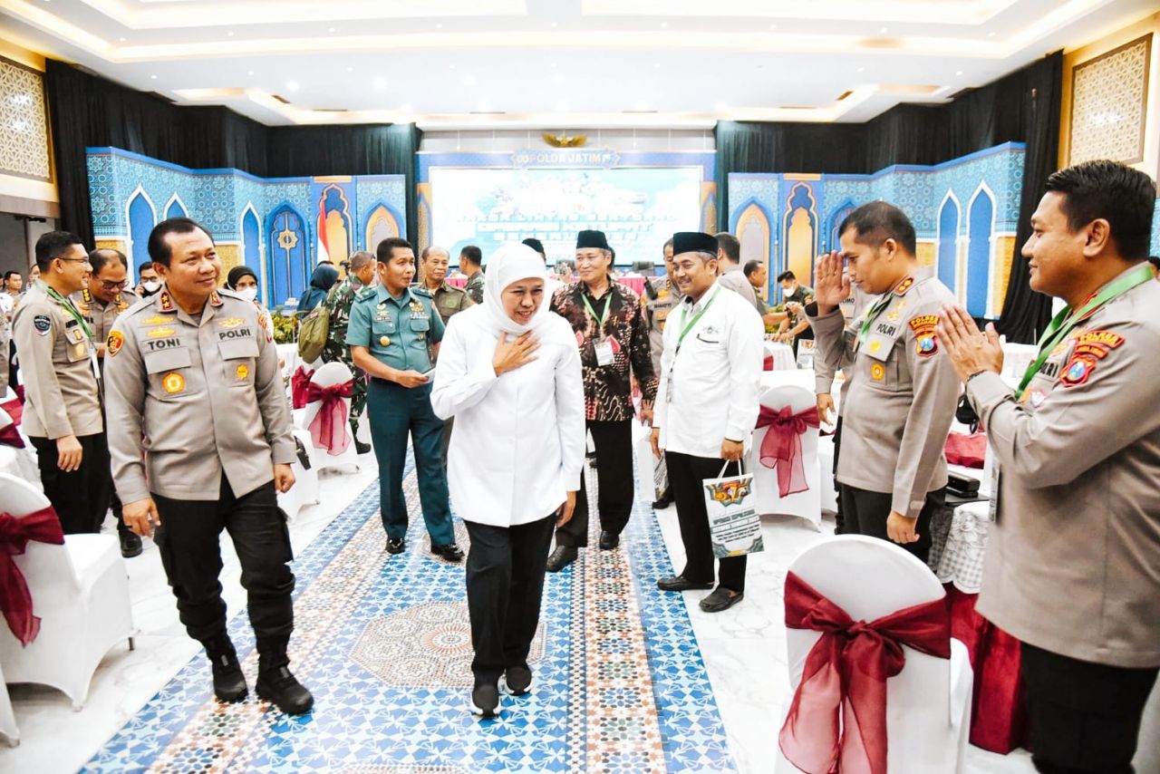 Rakor Operasi Ketupat Semeru, Berikut Poin yang Ditekankan Gubernur Khofifah