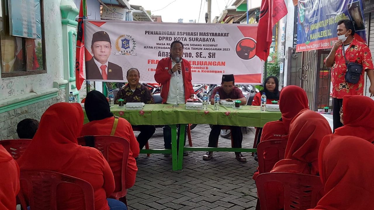 Reses di Kelurahan Kendangsari, Anggota DPRD Surabaya Dicurhati Soal Pinjaman Modal Usaha