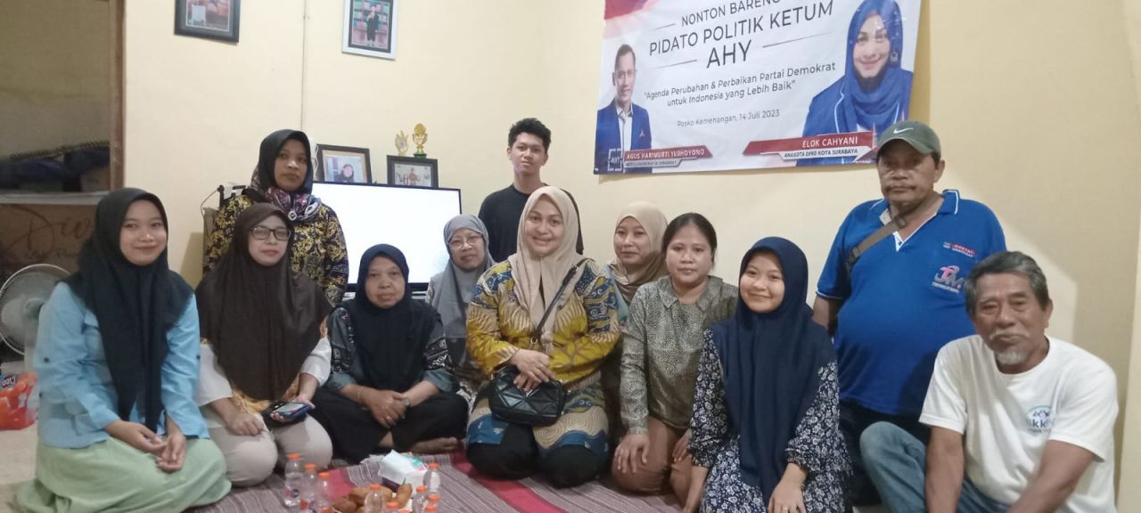 Termotivasi Pidato Politik AHY, Elok Cahyani Siap Kerja Keras untuk Pemilu 2024