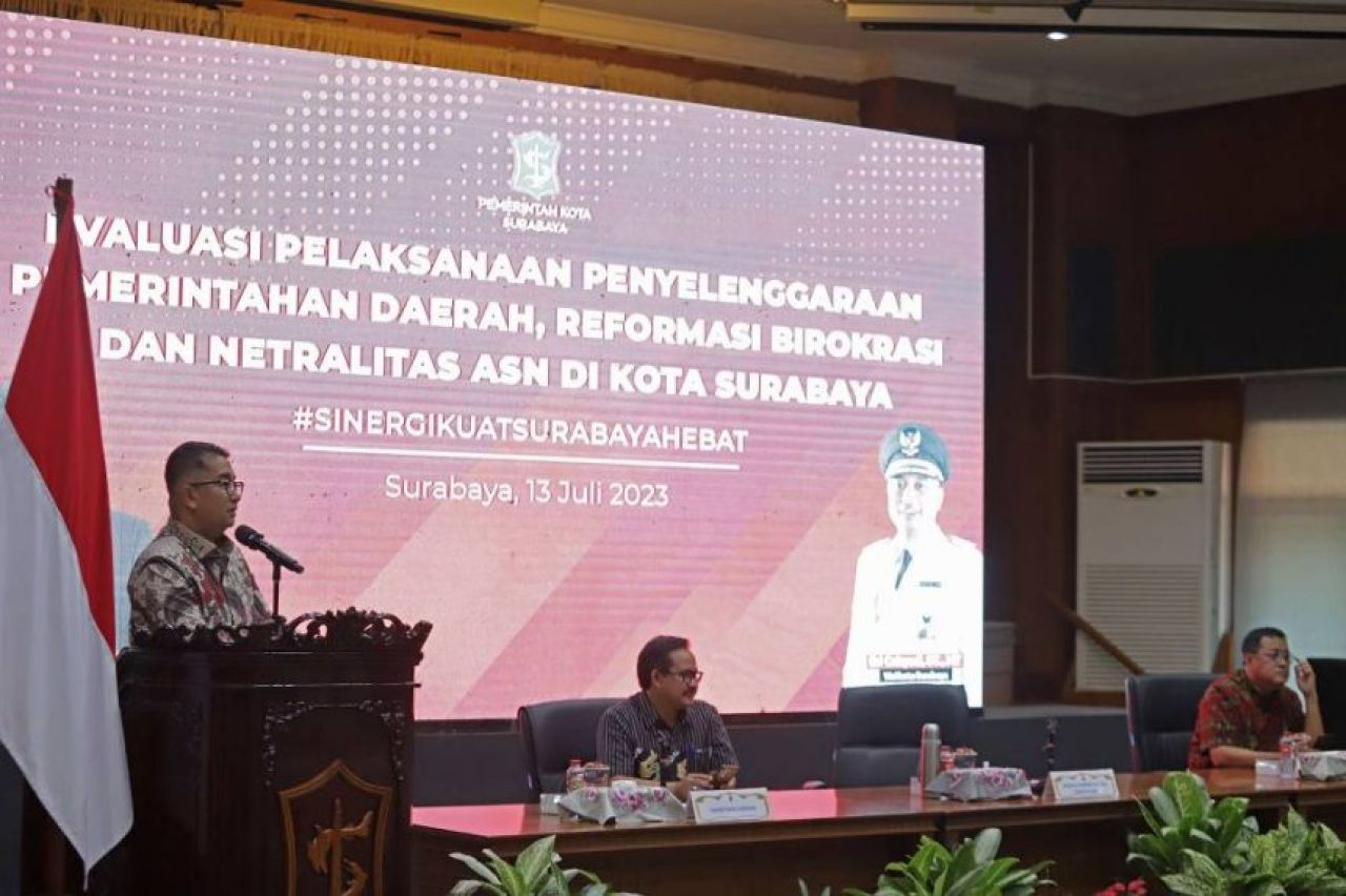 Evaluasi Kinerja Pelaksanaan Pemerintahan Daerah, Surabaya Layak Raih Predikat Pemerintahan Terbaik