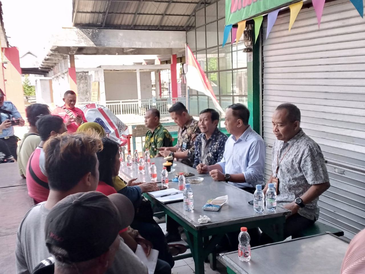 Sebelum Direvitalisasi Permanen, Pasar Kembang Bakal Dipasang Atap Galvalum