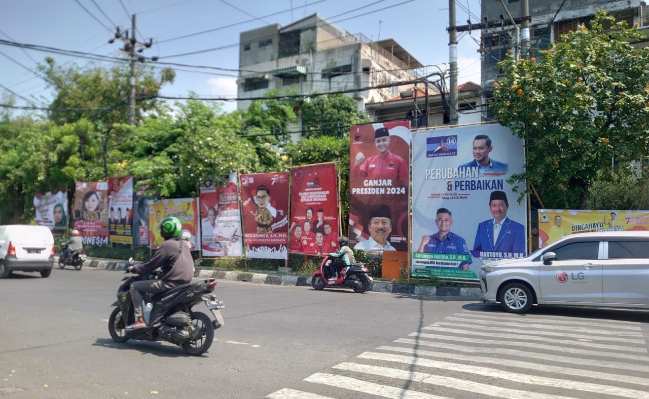 Soal Penertiban Baliho Dan Banner Caleg Walikota Eri Cahyadi Angkat Suara 