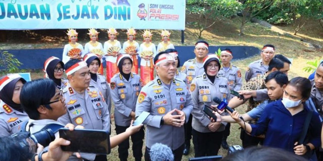 Polri Targetkan Akan Tanam 1 Juta Pohon di Indonesia