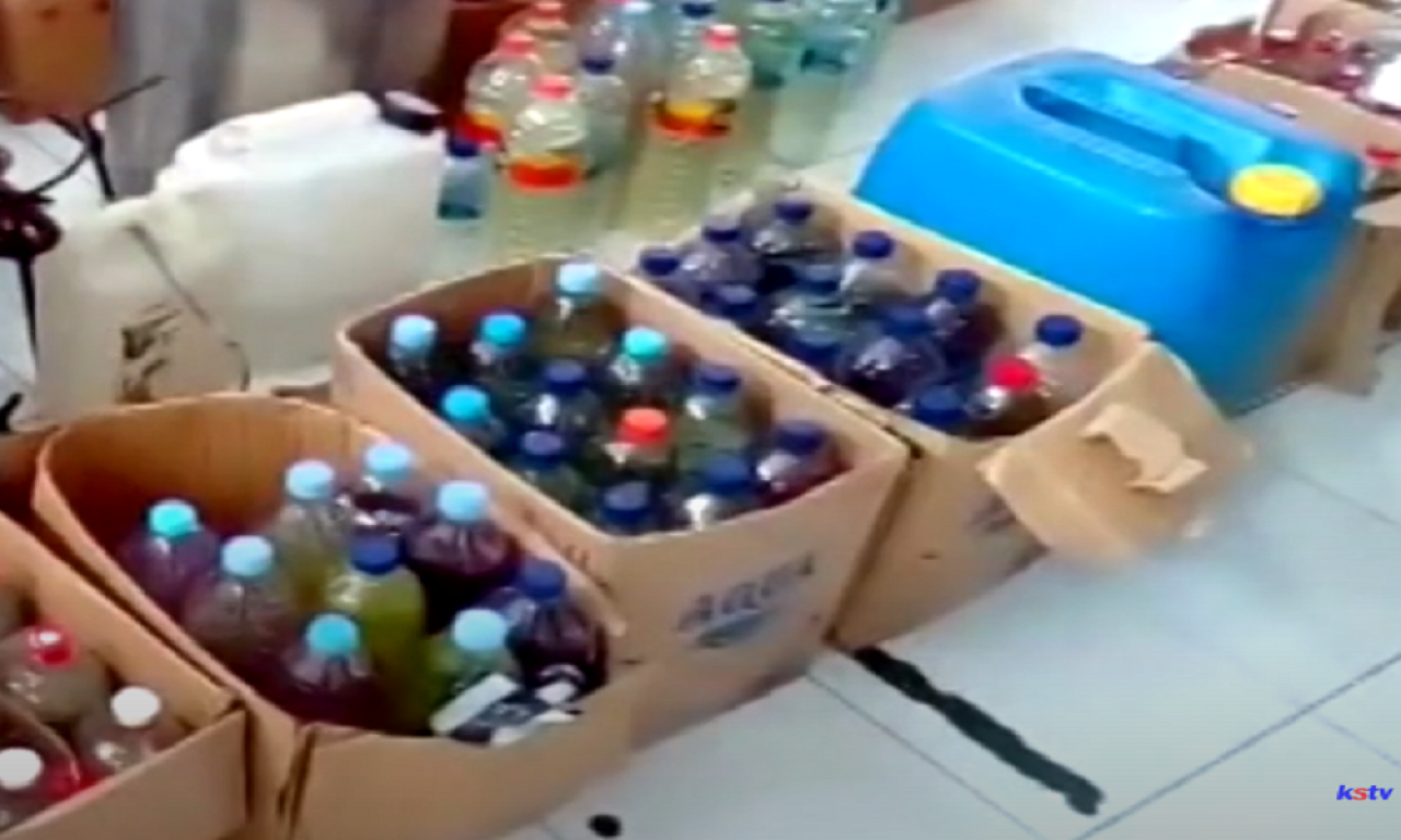 Satpol PP Blitar Razia Arak Jowo Dan Rokok Ilegal