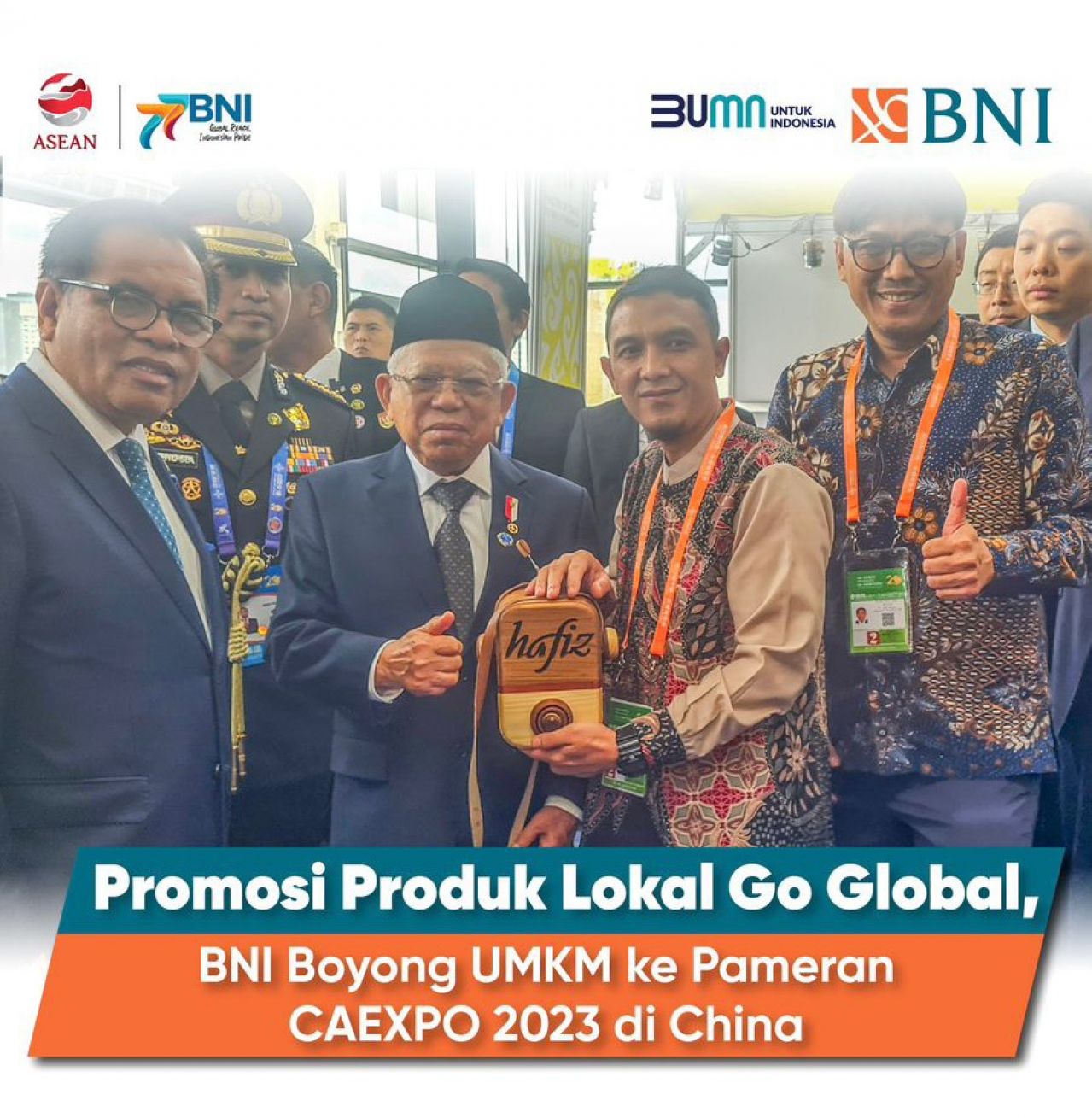 Produk UMKM Diboyong ke CAEXPO 2023 di China