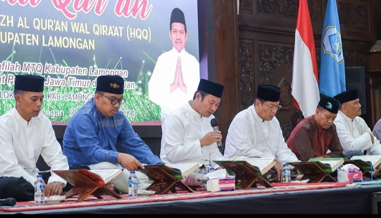 Khatmil Qur'an, Iringi Keberangkatan Kafilah MTQ Lamongan Menuju Gelanggang MTQ Tingkat Provinsi