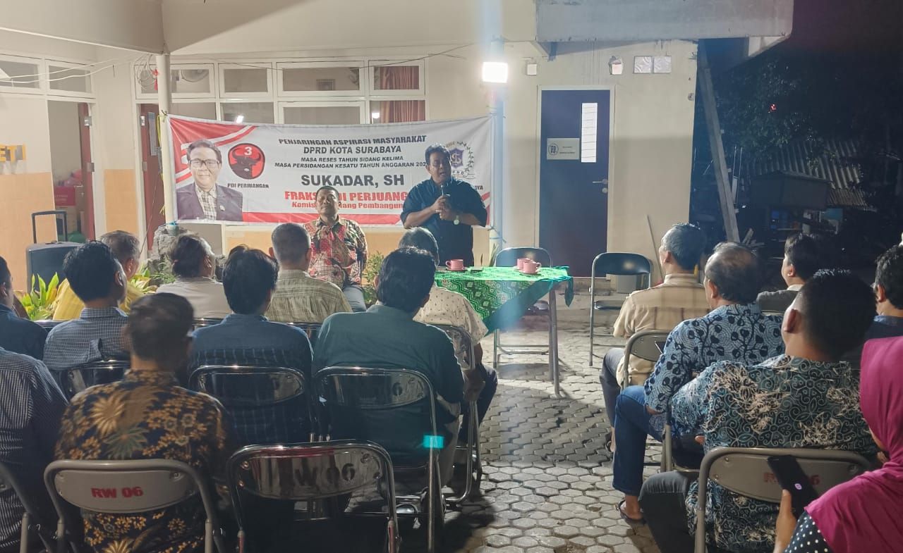 Reses di Banyu Urip, Cak Yo Disambati Warga, Pembangunan Belum Direalisasi