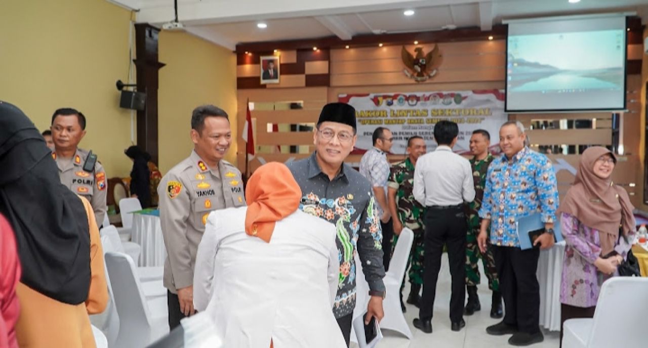 Hasil Rakor Pengamanan Pemilu, Lamongan Terjunkan 11.786 Personil Keamanan