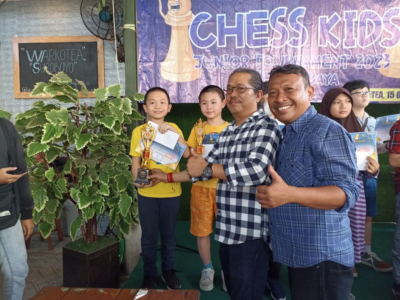 Jaring Bibit Atlet Catur Pemula, Percasi Surabaya Gelar Chess Kids Junior