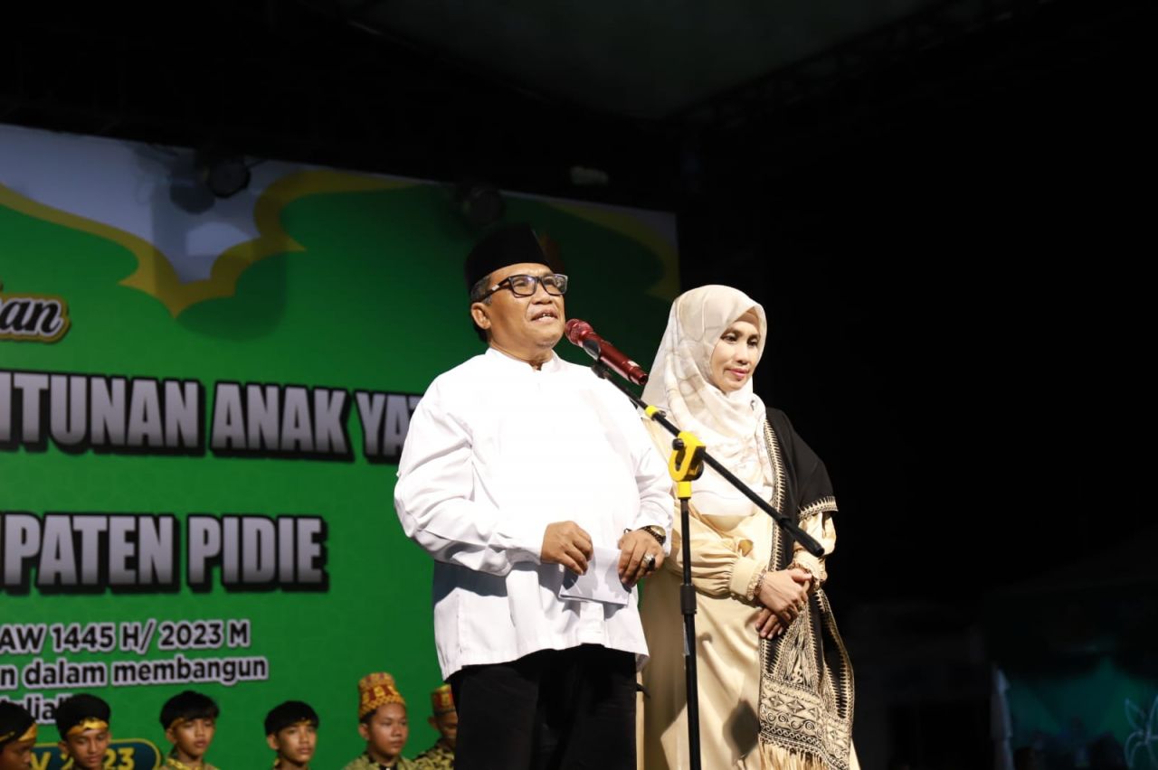 Peringatan Maulid Akbar 1445 H, Pj Bupati Pidie Gali Potensi Daerah