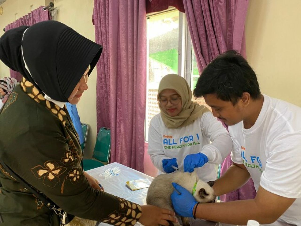 Antisipasi Rabies, Pemkab Bojonegoro Berikan Vaksin Gratis Untuk Kucing