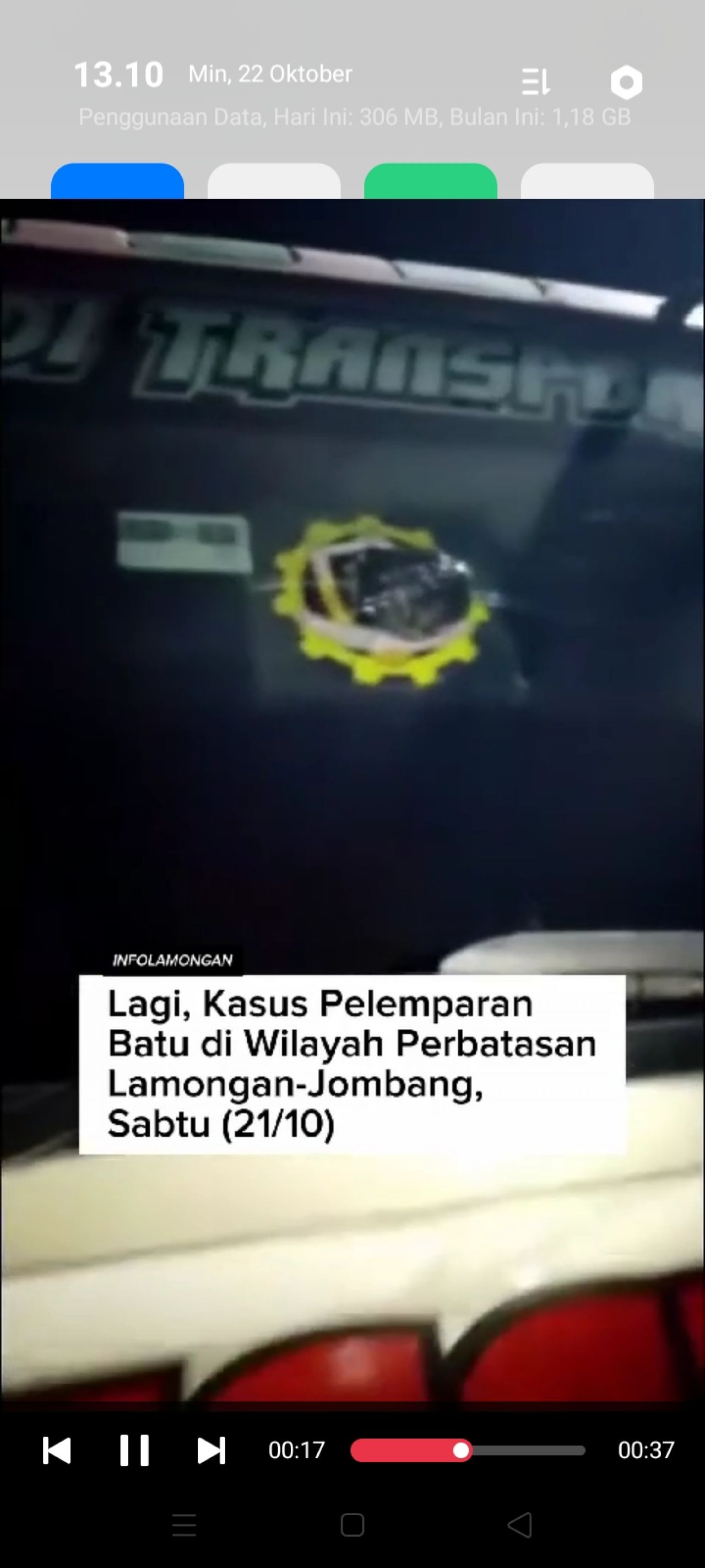 Polres Lamongan Intens Patroli di Jalan Provinsi Perbatasan Ngimbang-Jombang Karena ini