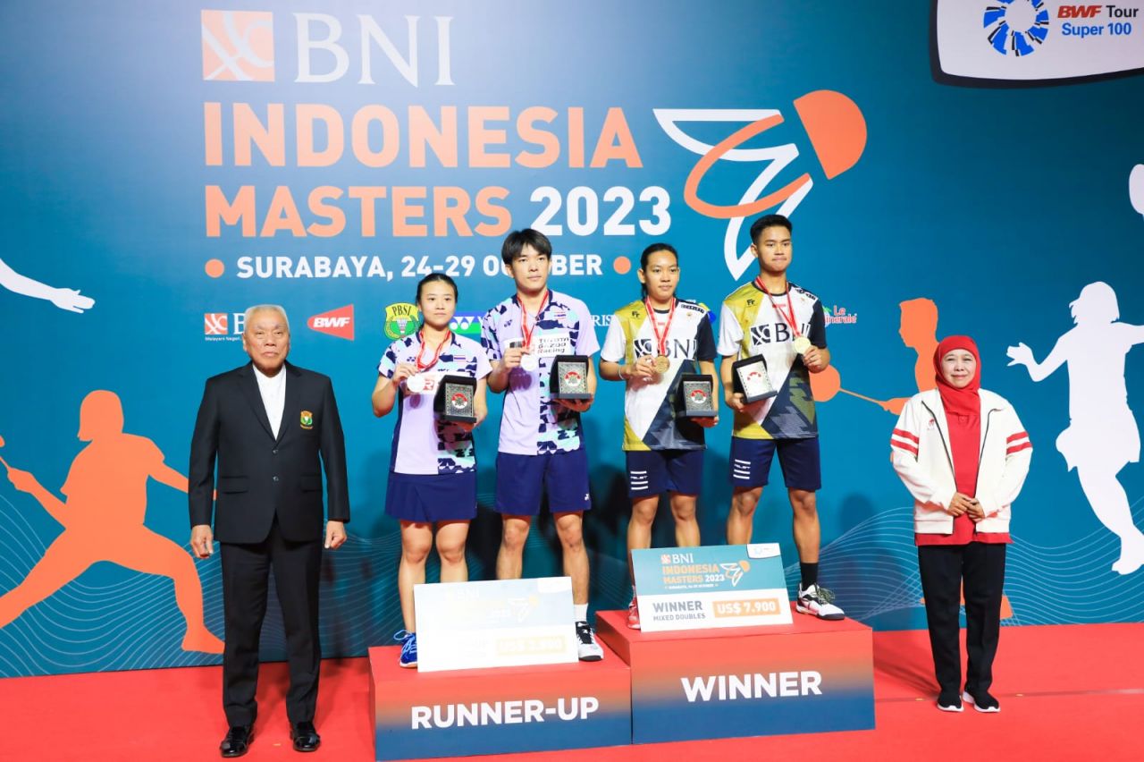 Gubernur Khofifah Jadi Saksi Indonesia Master Super 100