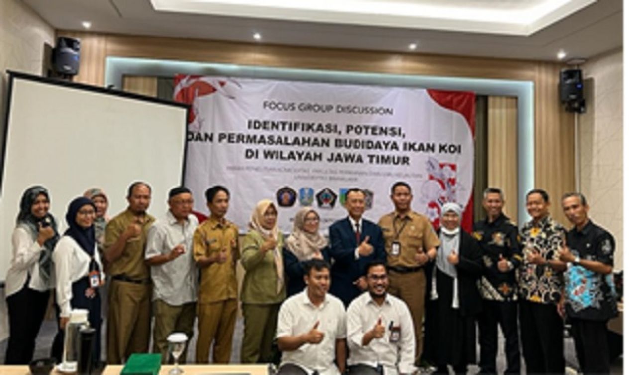 FPIK UB Identifikasi, Potensi dan Permasalahan Budidaya Ikan Koi di Wilayah Jawa Timur