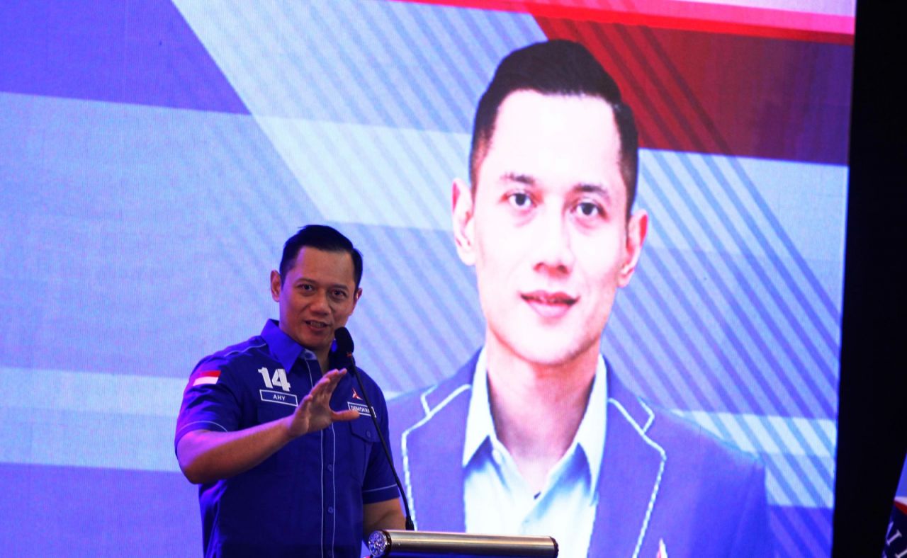 Pesan AHY Kepada Para Caleg Partai Demokrat, "Jangan Pernah Merasa Aman"