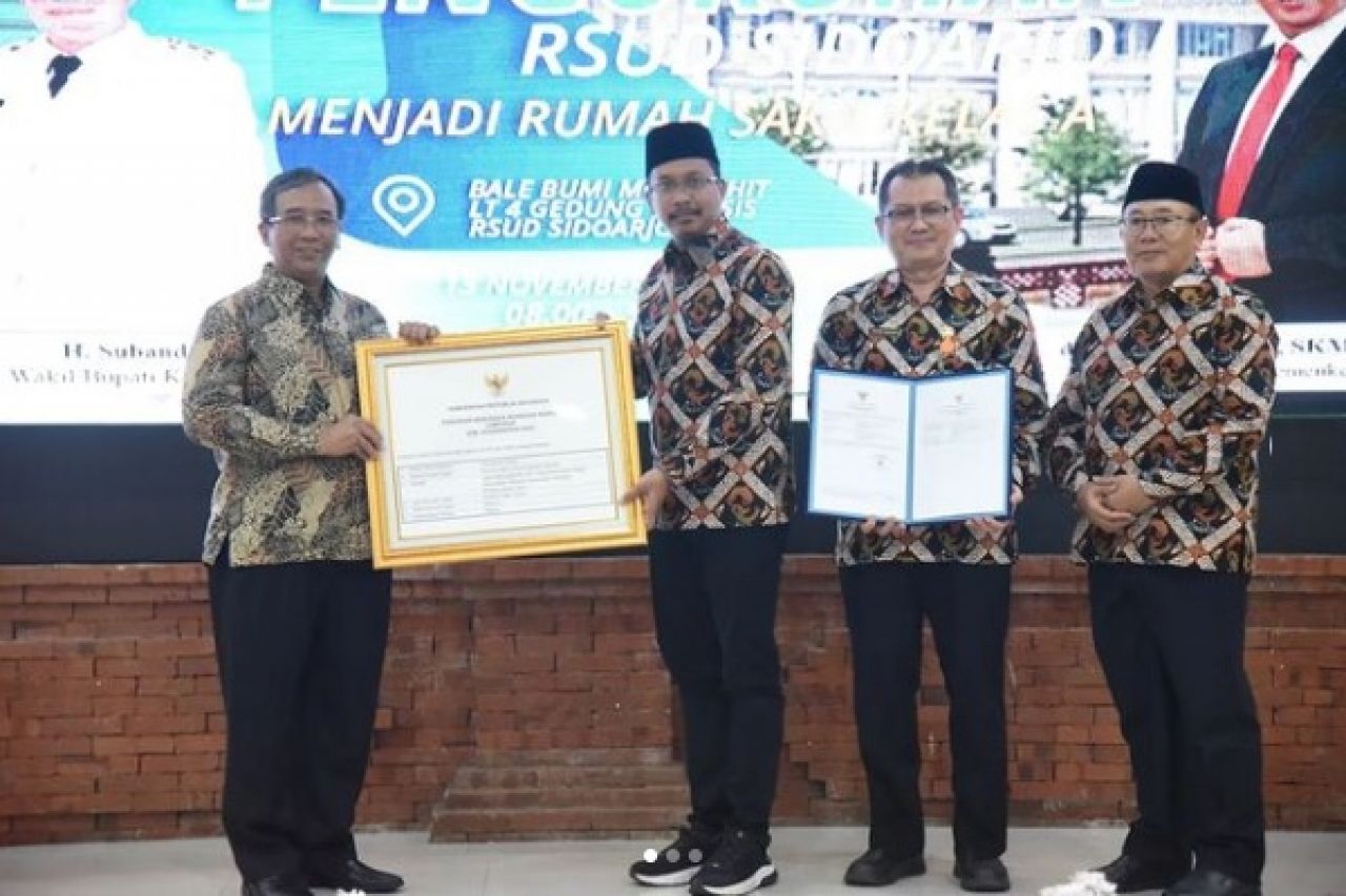 Jadi RS Rujukan, Layanan RSUD Sidoarjo Perlu Terus Berbenah
