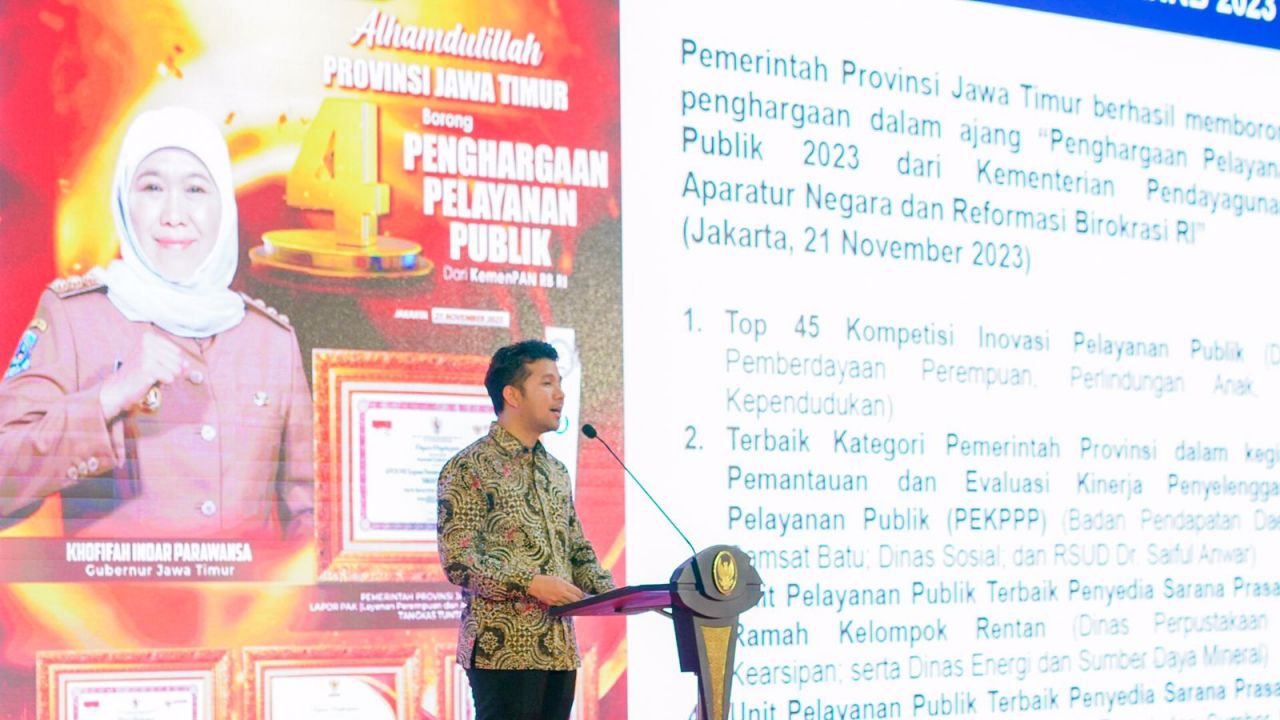 Emil Buka Pameran Inovasi Pelayanan Publik dan Jatim Bureaucracy