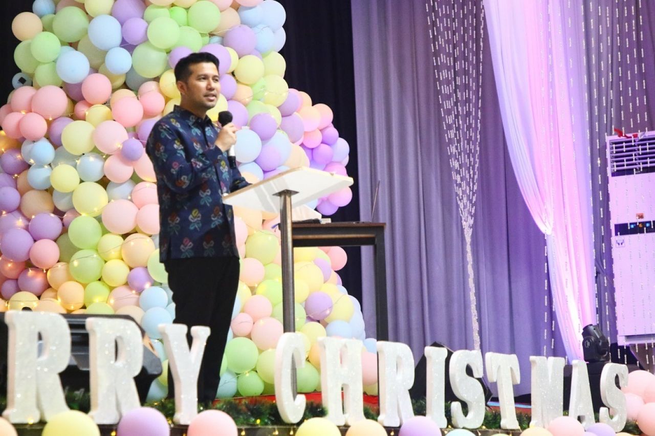 Natal Tahun 2023, Wagub Emil Tekankan Pentingnya Toleransi dan Cinta Kasih Pada Sesama