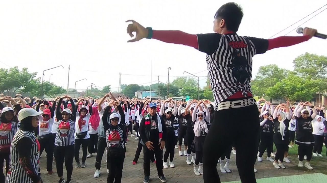 Antusiasme Tinggi di Mojokerto saat Relawan Siber Kenalkan Pasangan Ganjar-Mahfud