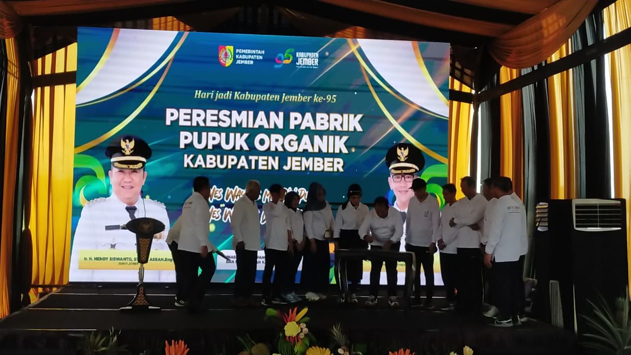 Si Jempol Pabrik Pupuk Organik Milik Pemkab Jember