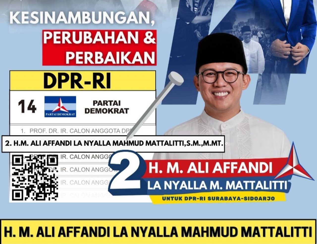 Alasan Mengapa Saya Maju DPR-RI di Pemilu 2024