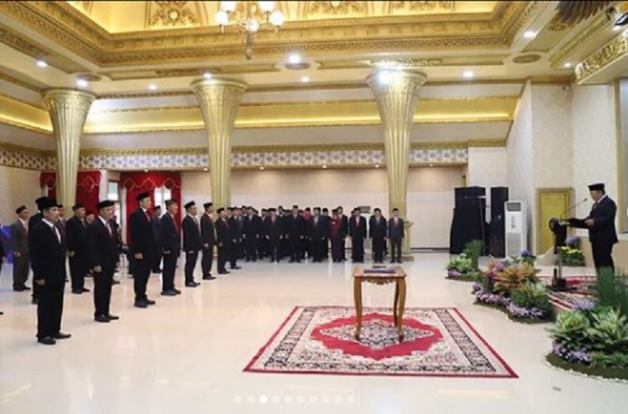 Lantik 37 Pegawai, Bupati Jember Harapkan Mempertajam Perekonomian pada Tahun 2024