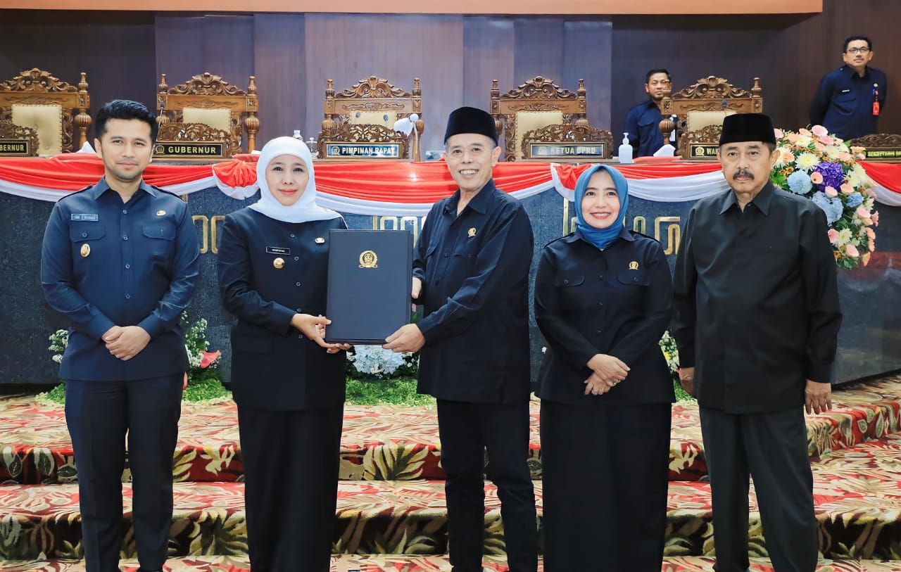 Raperda Penanaman Modal Resmi Disetujui DPRD Jatim