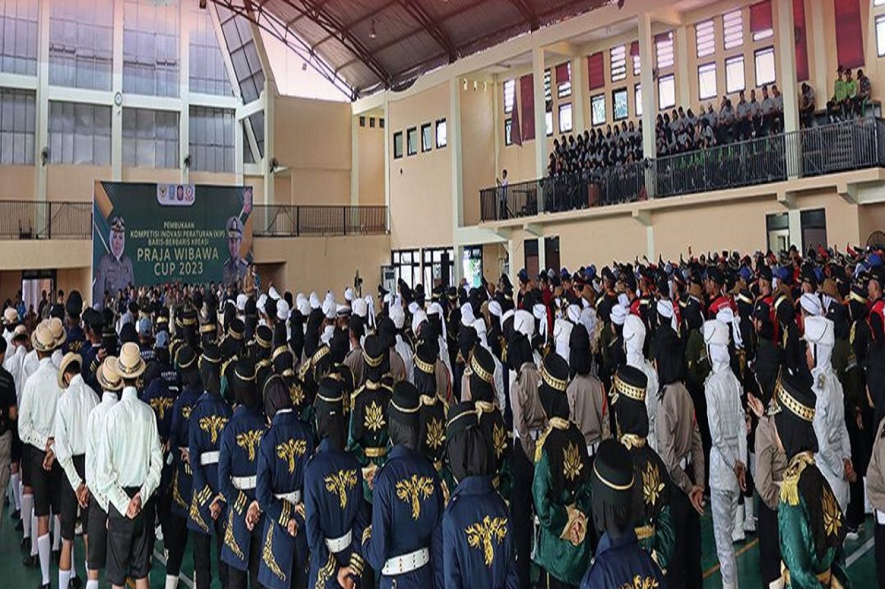 Kompetisi Inovasi Peraturan Baris-berbaris Kreasi Praja Wibawa Cup Jadi Ajang gempur Rokok Ilegal