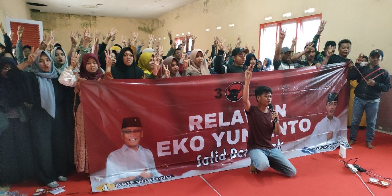 Relawan Eko Yunianto Siap Menangkan Pemilu 2024
