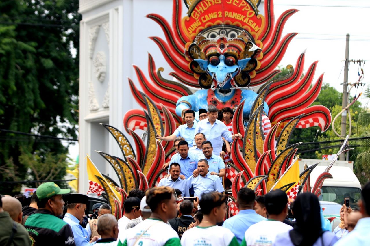 TKD Prabowo-Gibran Gelar Konsolidasi Akbar di Surabaya