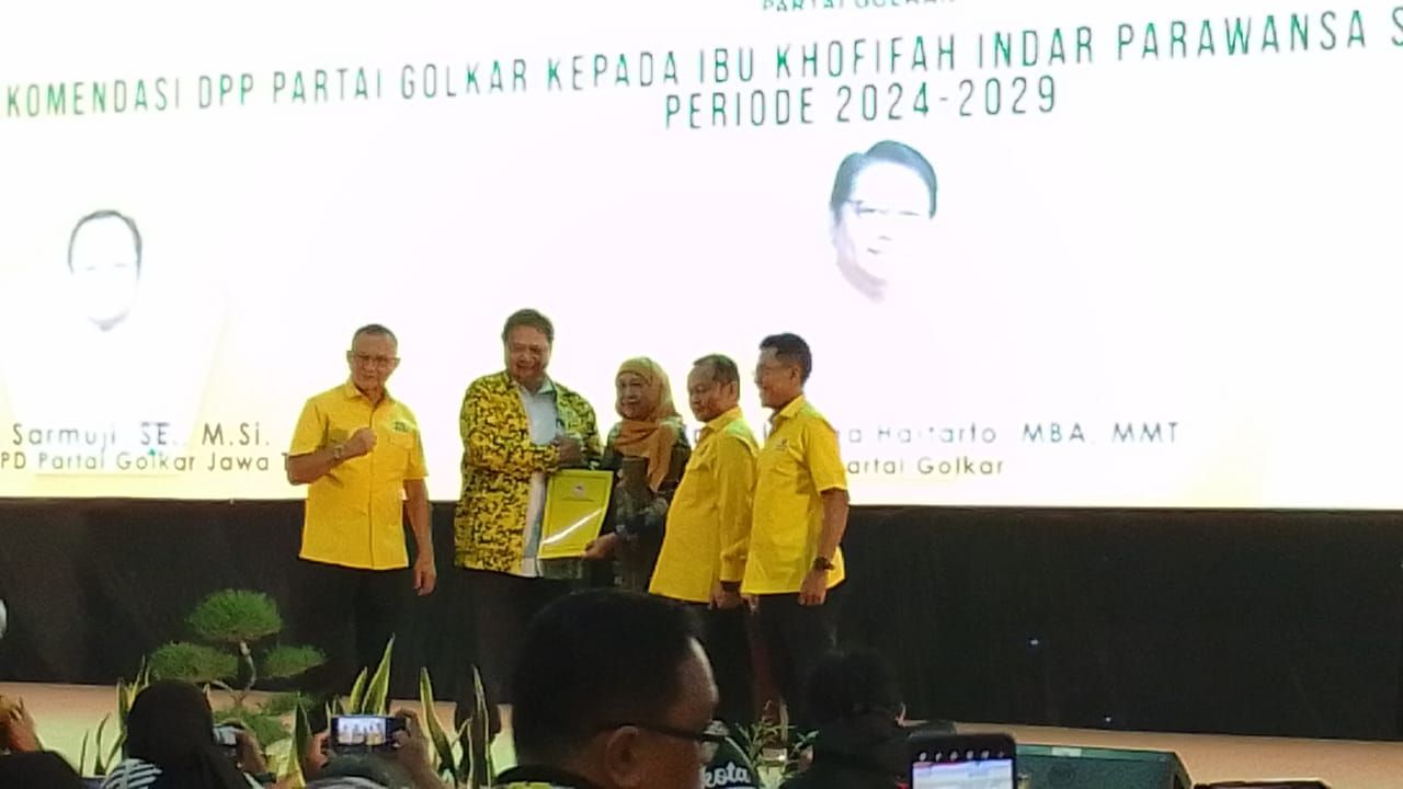 Golkar Kembali Usung Khofifah Sebagai Calon Gubernur Dalam Pilkada 2024