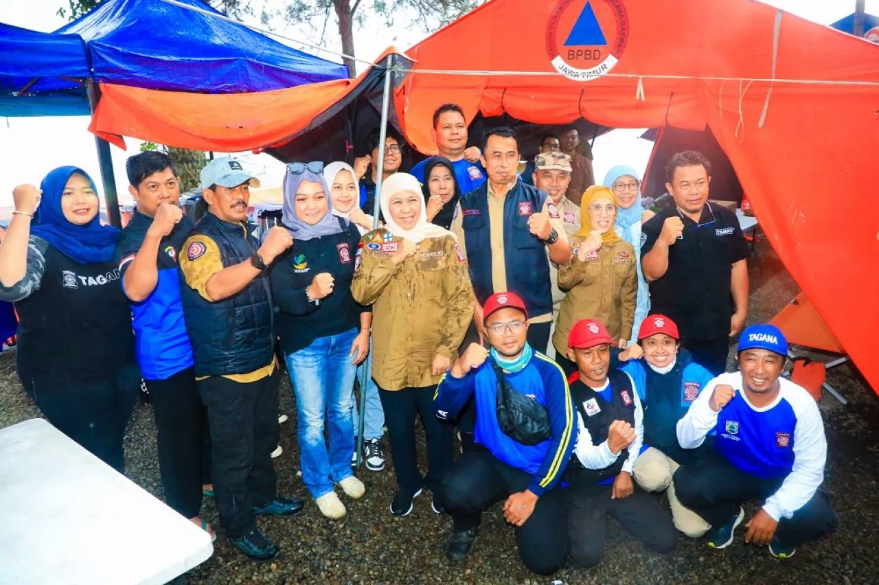 Khofifah Ajak Kepala OPD Bangun Sinergitas dan Awareness untuk Hadapi Potensi Kejadian Kebencanaan