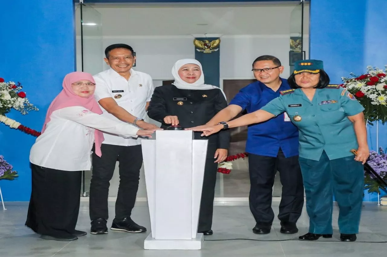 Khofifah Resmikan Asrama Pulau Mandangin SMAN Taruna Nala