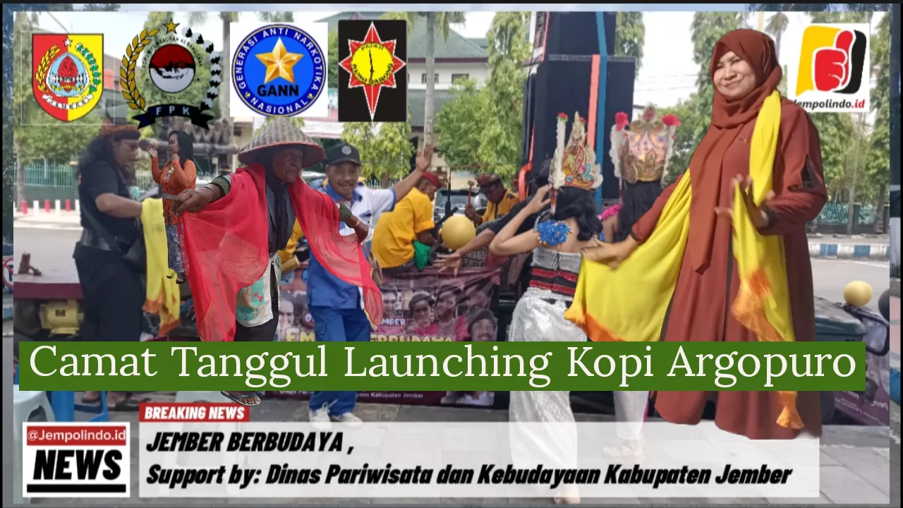 Opera Wong Jember Gelar Jember Berbudaya, Tukang Parkir, Pedagang Asongan Hingga Camat Turut Menari 