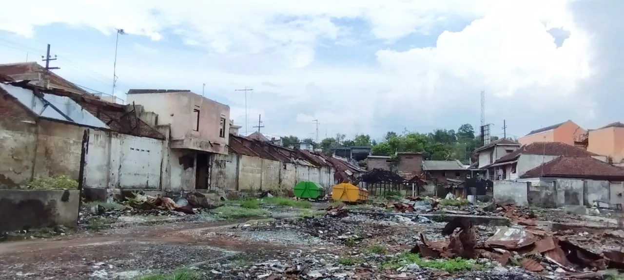 Di Tahun 2024, Pembangunan Kembali Pasar Kesamben Yang Terbakar Berharap Dekengan Pusat