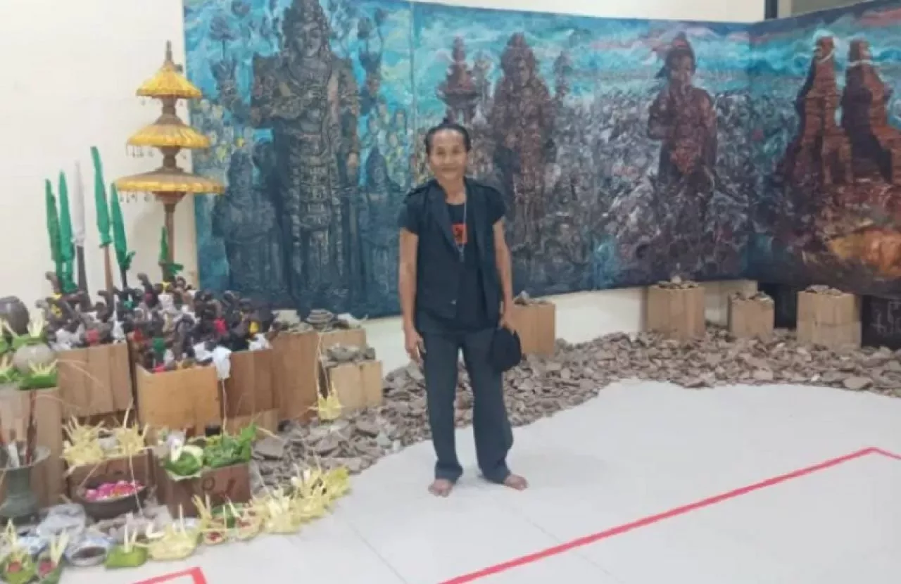Pameran Tunggal Lukisan Karya Jansen Jasien Jelajah Peradaban Leluhur