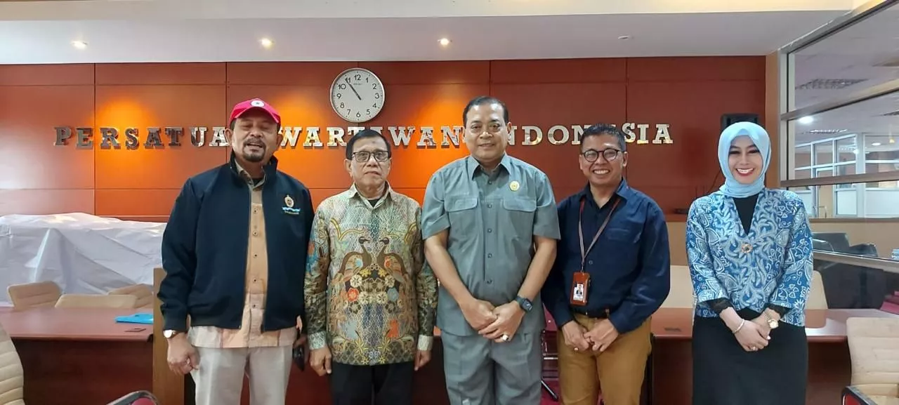 PWI Pusat dan KIP Mantapkan Kerja Sama Bidang Informasi